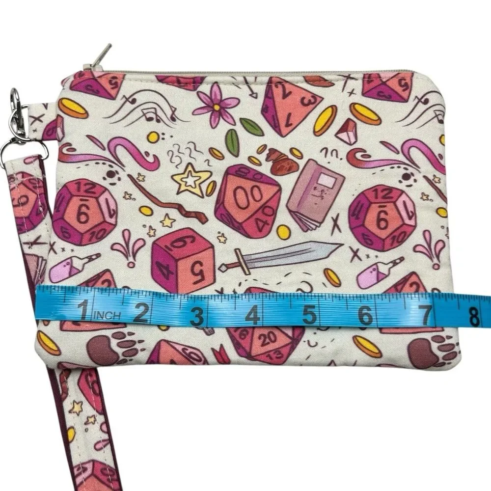 Handmade novelty wristlet